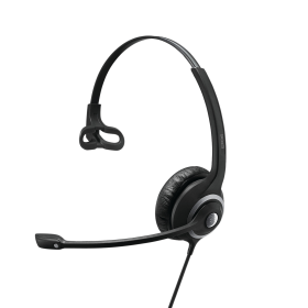 Epos Impact SC230 MS II Wired On Ear Monaural Headset USB A Black 616576 F