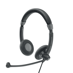 Epos SC 75 Wired On Ear Binaural Headband Headset USB Black 616583 F