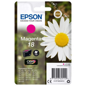 Epson 18 Magenta Ink Cartridge Daisy B Grade Original