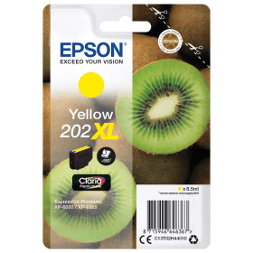 Epson 202XL Yellow High Capacity Ink Cartridge Kiwi Original