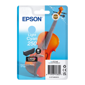 Epson 250 Light Cyan Ink Cartridge Violin Original