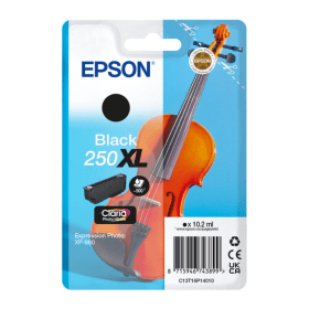Epson 250XL Black High Capacity Ink Cartridge Violin Original
