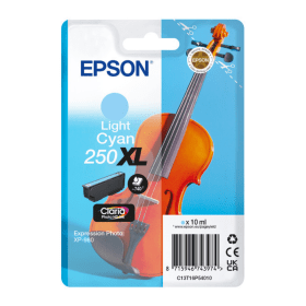 Epson 250XL Light Cyan High Capacity Ink Cartridge Violin Original