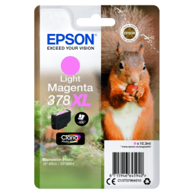 Epson 378XL Light Magenta High Capacity Ink Cartridge Squirrel B Grade Original