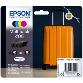 Epson 405 Multipack 4 Ink Cartridges Suitcase Original