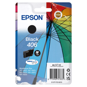 Epson 406 Black Ink Cartridge Umbrella Original