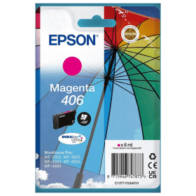 Epson 406 Magenta Ink Cartridge Umbrella Original