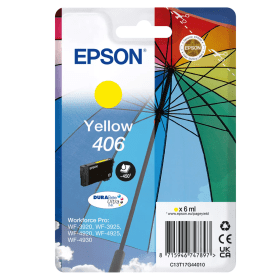 Epson 406 Yellow Ink Cartridge Umbrella Original