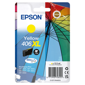 Epson 406XL Yellow High Capacity Ink Cartridge Umbrella Original