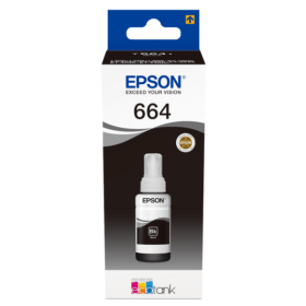 Epson 664 Black Ink Bottle C13T664140 Original