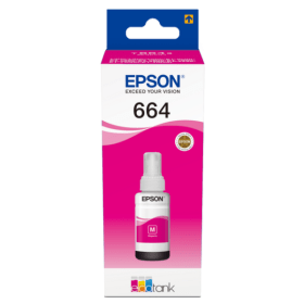 Epson 664 Magenta Ink Bottle C13T664340 Original
