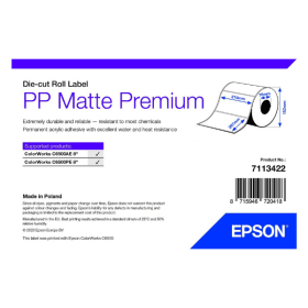 Epson 7113422 Premium Matte Label 297mm x 210mm - 184 Labels 