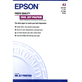 Epson C13S041068 A3 Matte InkJet Photo Paper 102gsm 100 sheets