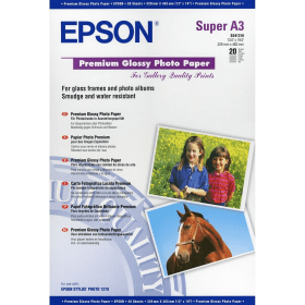 Epson C13S041316 A3 Premium Glossy Photo Paper 250gsm 20 sheets