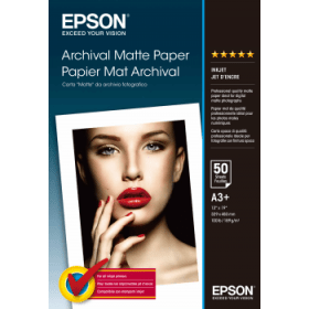 Epson C13S041340 A3 Archival Matte Photo Paper 189gsm 50 sheets