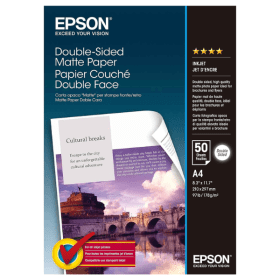 Epson C13S041569 A4 Double Sided Matte Paper 178gsm 50 Sheets