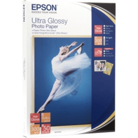 Epson C13S041926 10cmx15cm Ultra Glossy Photo Paper 300gsm 20 Sheets