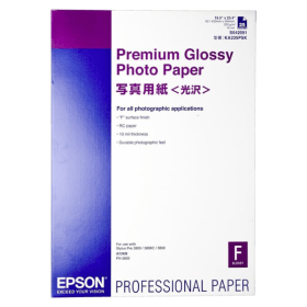 Epson C13S042091 A2 Premium Glossy Photo Paper 255gsm 25 Sheets
