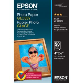 Epson C13S042547 10cmx15cm Glossy Photo Paper 200gsm 50 Sheets