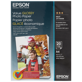 Epson C13S400035 A4 Glossy Photo Paper 183gsm 20 Sheets