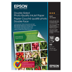 Epson C13S400059 A4 Double Sided Matte InkJet Photo Paper 120gsm 50 Sheets
