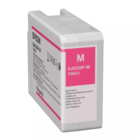 Epson SJIC55 M Magenta Ink Cartridge C13T58C340 Original