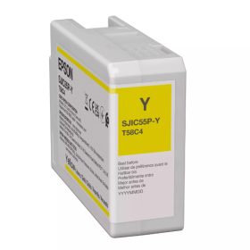 Epson SJIC55 Y Yellow Ink Cartridge C13T58C440 Original