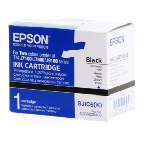 Epson SJIC7 K Black Ink Cartridge C33S020427 Original