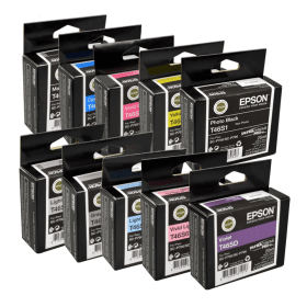 Epson T46S Multipack Full Set of 10 Ink Cartridges Original