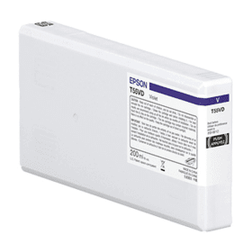 Epson T55WD Violet Ink Cartridge C13T55WD00 Original