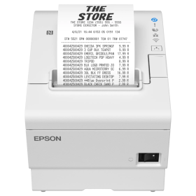 Epson TM T88VII 112A0 Direct Thermal POS Label Printer Wireless