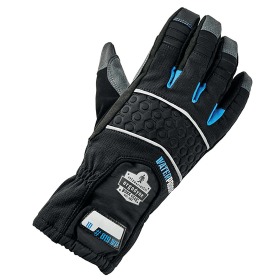 Ergodyne ProflexExtreme Thermal Waterproof Gloves Black Large 782921 F
