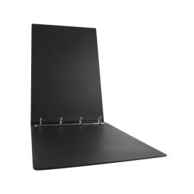 Esselte 4 O Ring Binder Polypropylene Landscape 25mm A3 Black 104443 F