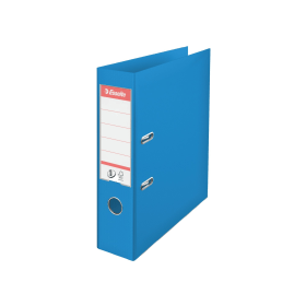 Esselte 75mm Lever Arch File Polypropylene A4 Blue 10 Pack 443480 F