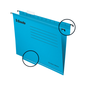 Esselte Classic Suspension File A4 Blue 25 Pack 108606 F