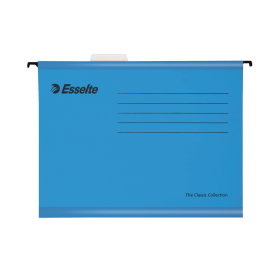 Esselte Classic Suspension File Foolscap Blue 25 Pack 114613 F