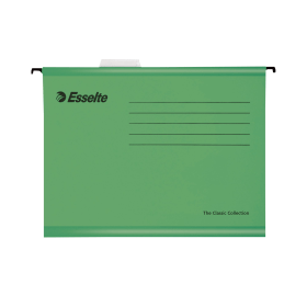 Esselte Classic Suspension File Foolscap Green 25 Pack 146003 F
