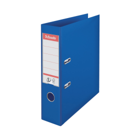 Esselte No 1 Lever Arch File Slotted 75mm A4 Blue 10 Pack 114229 F