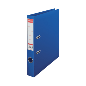 Esselte No 1 Plastic Lever Arch File 50mm A4 Blue 10 Pack 109820 F