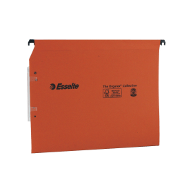 Esselte Orgarex Lateral File 30mm A4 Orange 25 Pack 124025 F