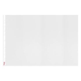 Esselte Pocket Landscape Top Opening Embossed A3 Clear 10 Pack 113671 F