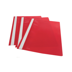 Esselte Report File A4 Red 25 Pack 124132 F