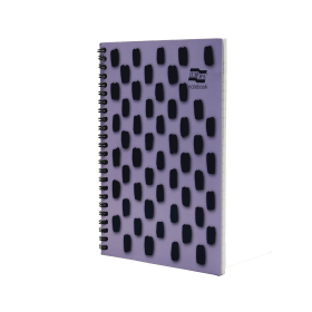 Europa Splash Notebooks 160 Lined Pages A5 Purple 3 Pack 819119 F