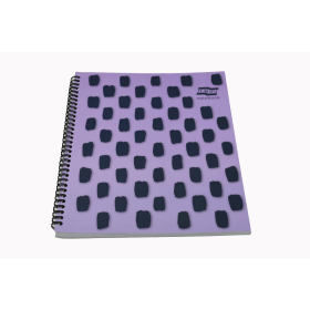 Europa Splash Notebooks Lined 160 Pages A4 Purple 3 Pack EU1502Z 819117 F