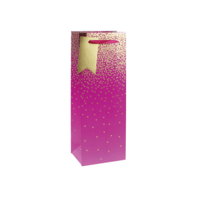 Eurowrap Bottle Bag Pink Ombre 6 Pack EU49339 F