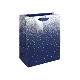Eurowrap Gift Bag Navy Ombre Large 6 Pack 892986 F
