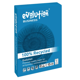 Evolution Business EVBU21100 A4 White Copy Paper 100gsm 500 Sheets FSC Certified EVO00083 F