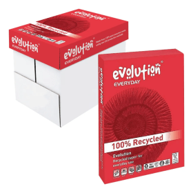 Evolution Everyday EVE2180 A4 White Copy Paper 80gsm 2500 Sheets FSC Certified EVO00092 F