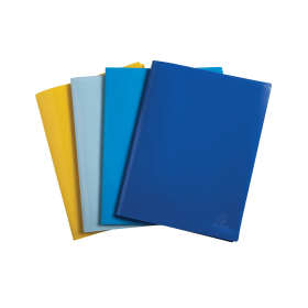 Exacompta Bee Blue Display Book 30 Pocket A4 12 Pack Assorted 88120E 829200 F