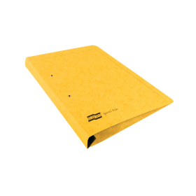 Exacompta Europa Spiral Files 285gsm Foolscap Yellow 25 Pack 3006 138091 F